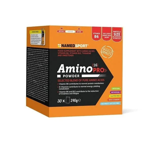NAMEDSPORT Amino 16 Pro Powder 30 Bustine