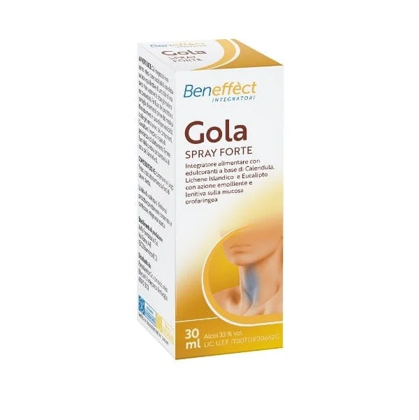 BENEFFECT INTEGRATORI Gola Spray Forte 30 ml