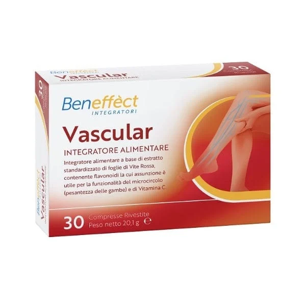 BENEFFECT INTEGRATORI Beneffèct Vascular 30 Compresse
