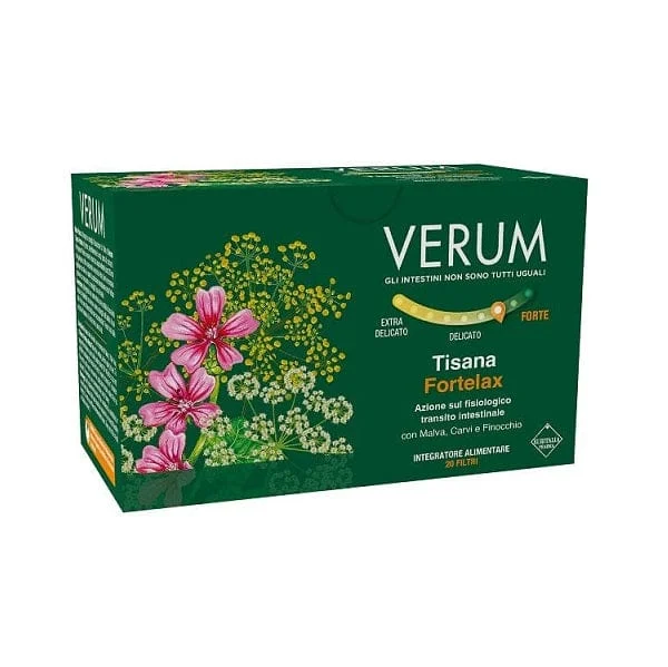 VERUM Tisana Fortelax 20 Filtri