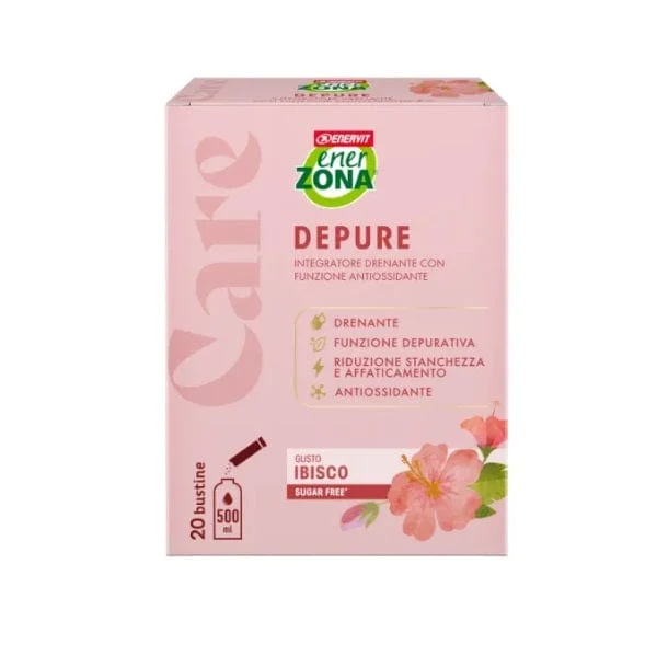 ENERVIT Enerzona Care Depure 20 Bustine Gusto Ibisco