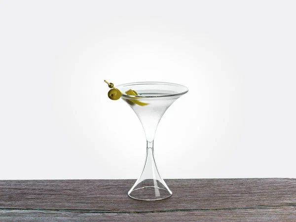 Alfredo, bicchiere da martini in vetro - Blueside Emotional Design