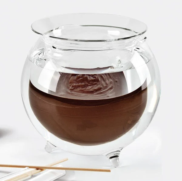 La Cioccolatiera in vetro per fondute di cioccolato - Blueside Emotional Design