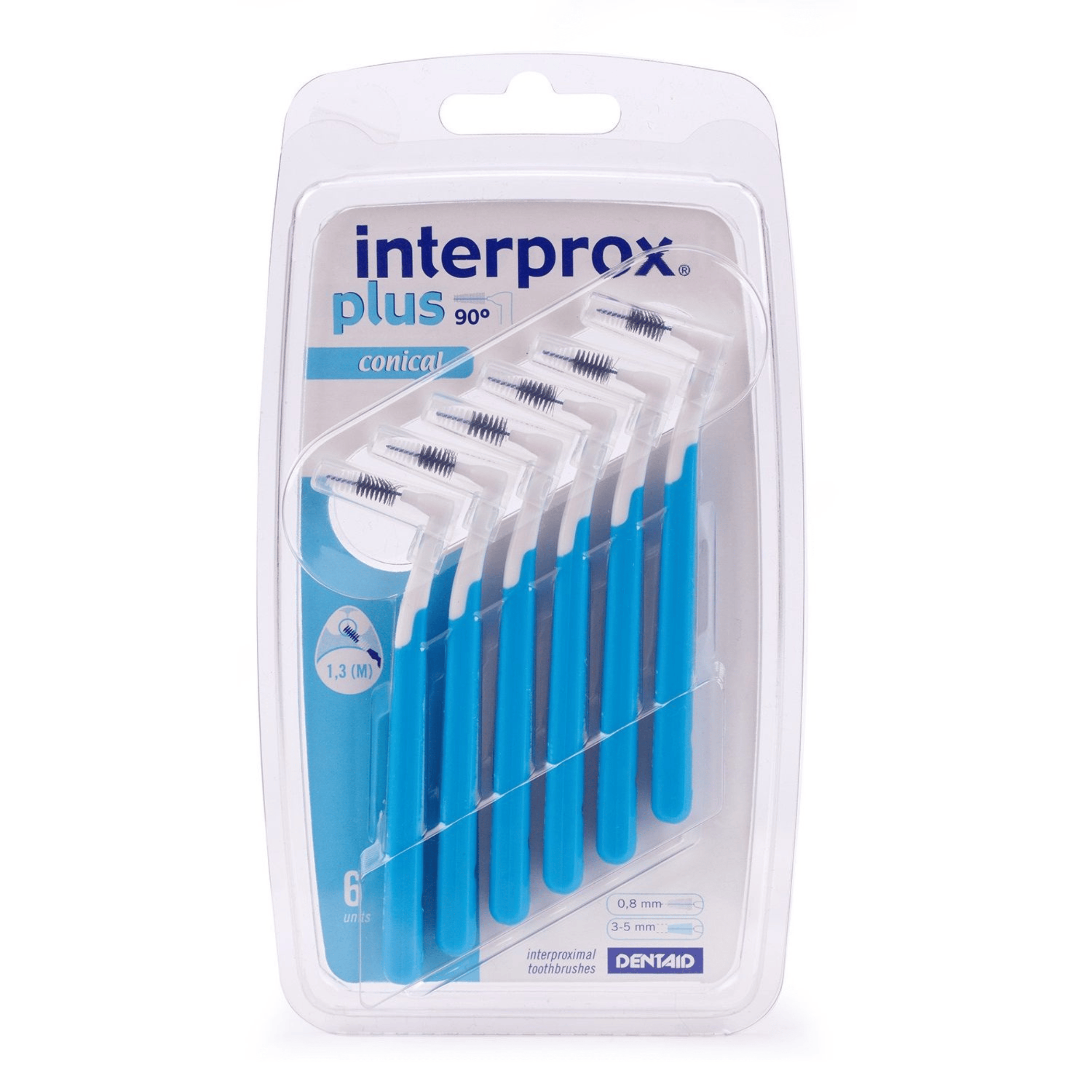 INTERPROX Plus Conical 6 Scovolini Blu