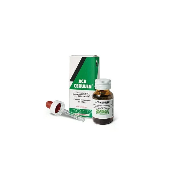 TEKNOFARMA Aca Cerulen Gocce Auricolari Per Cani e Gatti Flacone 25 ml