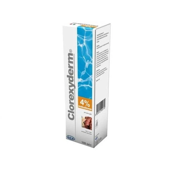 ICF Clorexyderm 4% Soluzione Per Cani E Gatti 100 ml
