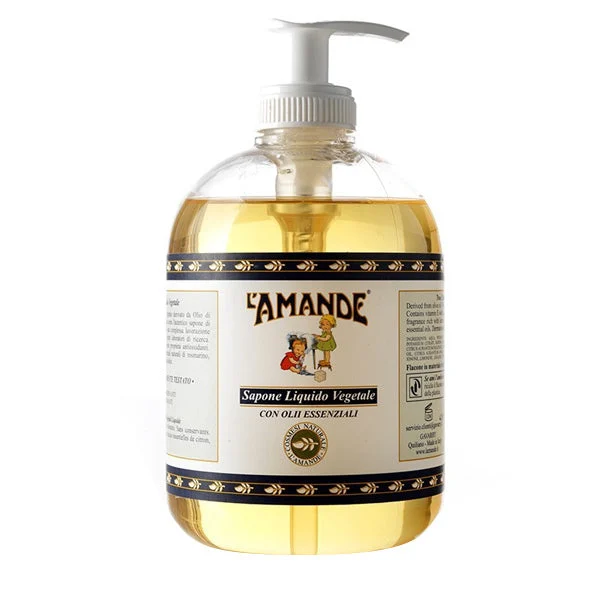 L'AMANDE Marseille Sapone Liquido Vegetale 500 ml