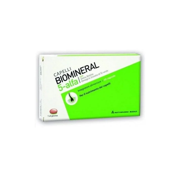BIOMINERAL 5 Alfa Integratore Alimentare 30 Capsule