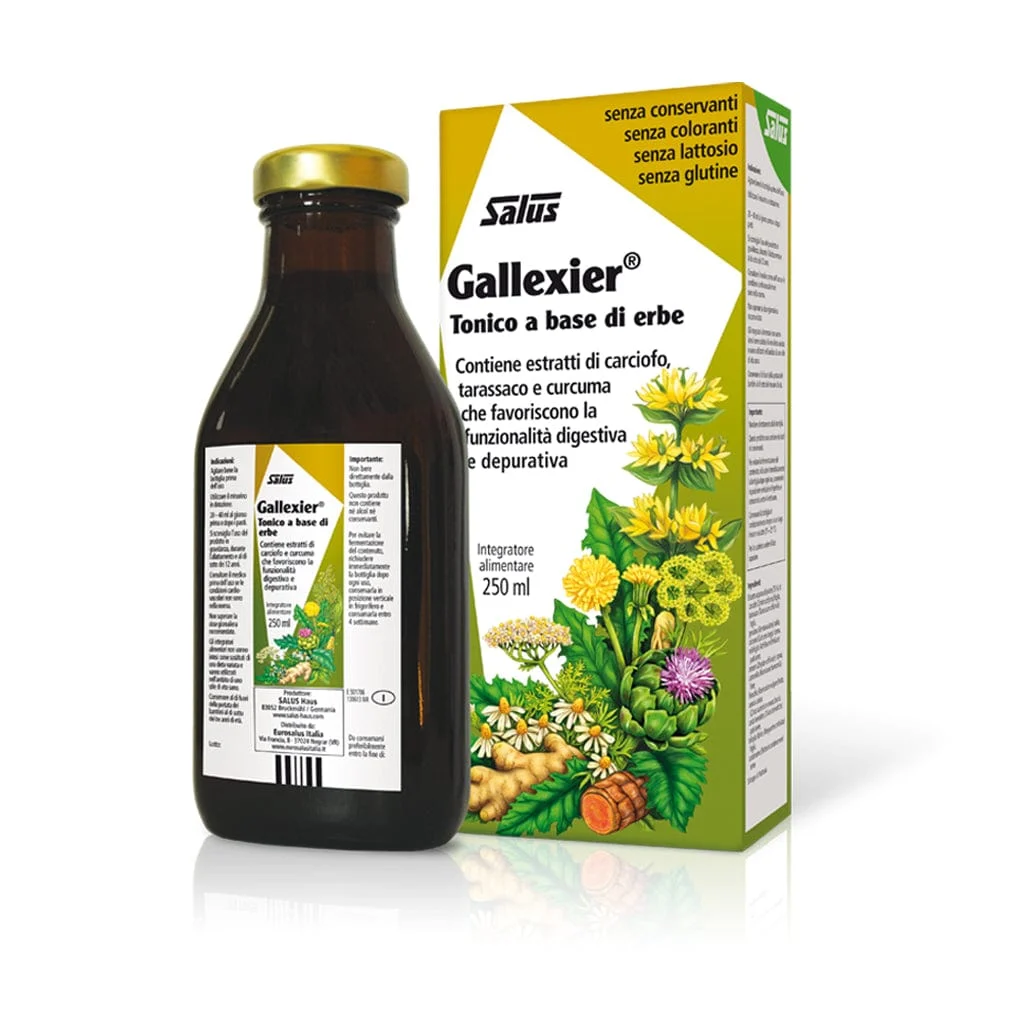 SALUS Gallexier Tonico A Base Di Erbe Carciofo 250 ml
