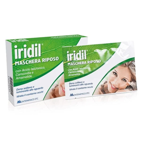 IRIDIL Maschera Riposo Occhi Con Acido Ialuronico