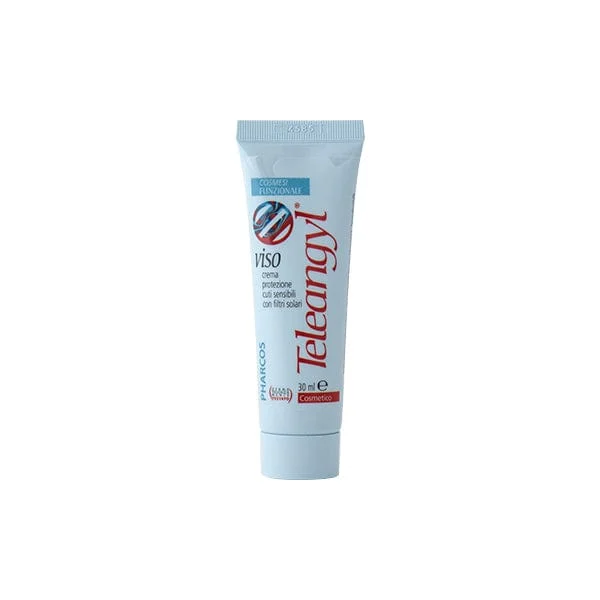 PHARCOS Teleangyl Viso Crema Protezione Pelle Sensibile 30 ml