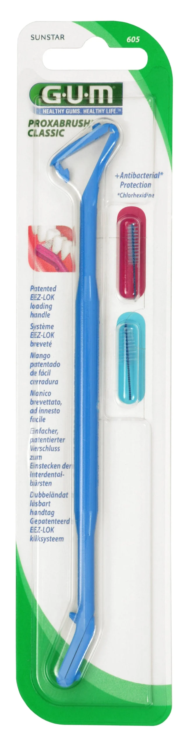 GUM Proxabrush Classic Scovolino Manico Plastica 1 Pezzo