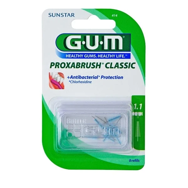 GUM Proxabrush Classic Scovolino 1,1 mm 8 Pezzi