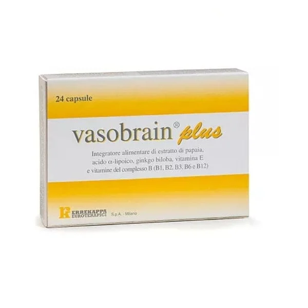 ERREKAPPA EUROTERAPICI Vasobrain Plus 24 Capsule