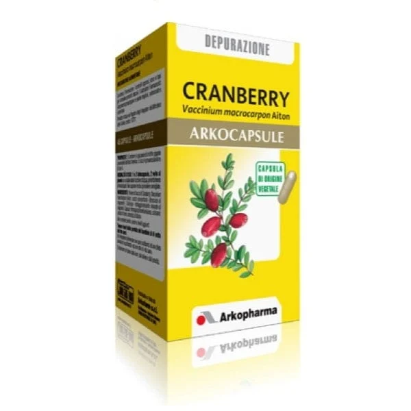 ARKOPHARMA Arkocapsule Cranberry Integratore Alimentare 45 Capsule