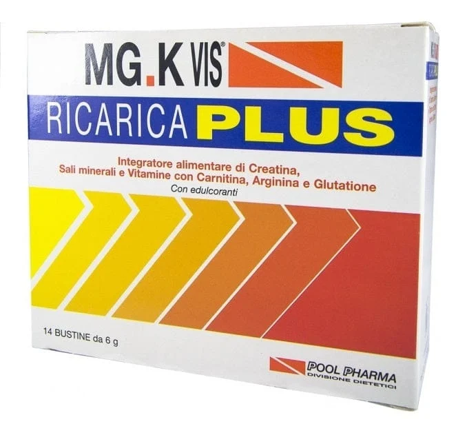 MG.K VIS Ricarica Plus Idrosalino Energetico 14 Bustine