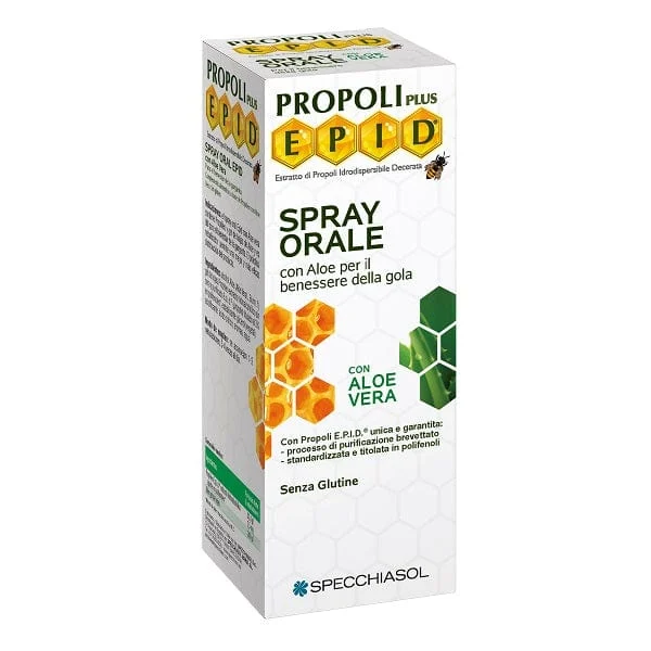 EPID Propoli Plus Spray Orale Con Aloe Vera 15 ml