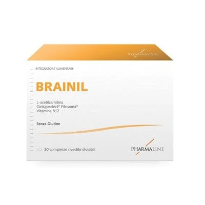 PHARMALINE Brainil Integratore Alimentare 30 Compresse Rivestite Divisibili