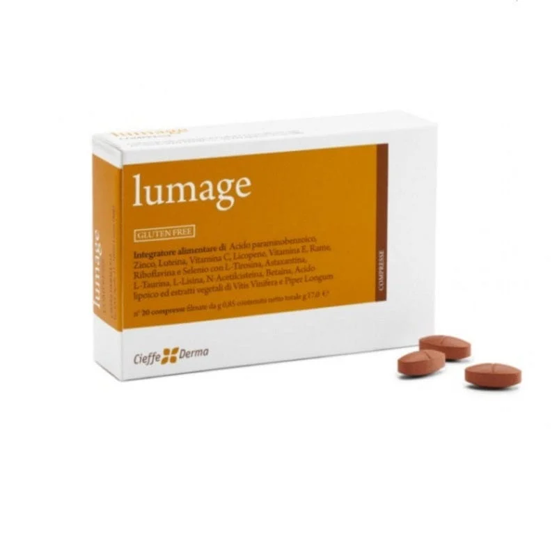 LUMAGE integratore-alimentare-protezione-solare-20-compresse