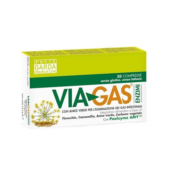 PHYTO GARDA ViaGas Enzimi 30 Compresse