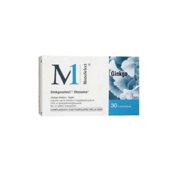 MONOSELECT Ginkgo Integratore Alimentare 30 Compresse