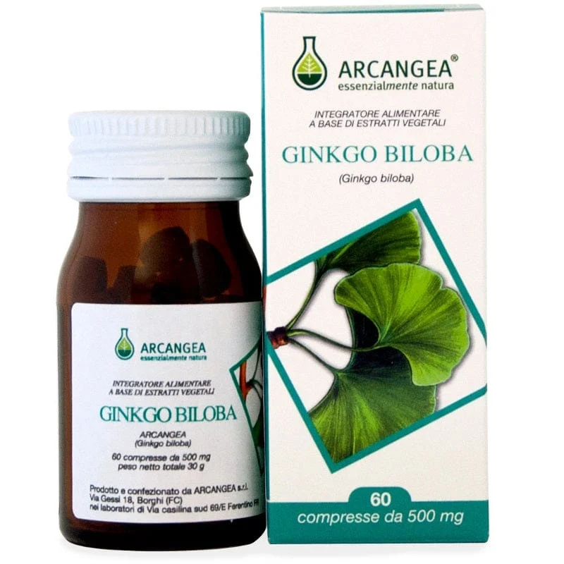ARCANGEA Ginkgo Biloba 60 Compresse 500 mg