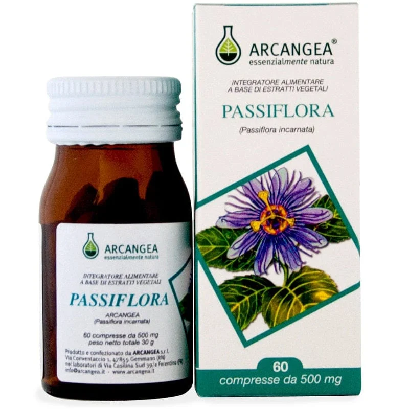 ARCANGEA Passiflora Integratore Alimentare 60 compresse 500 mcg