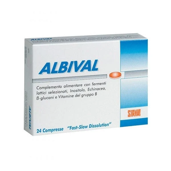SIRVAL Albival Prebiotico 24 Compresse