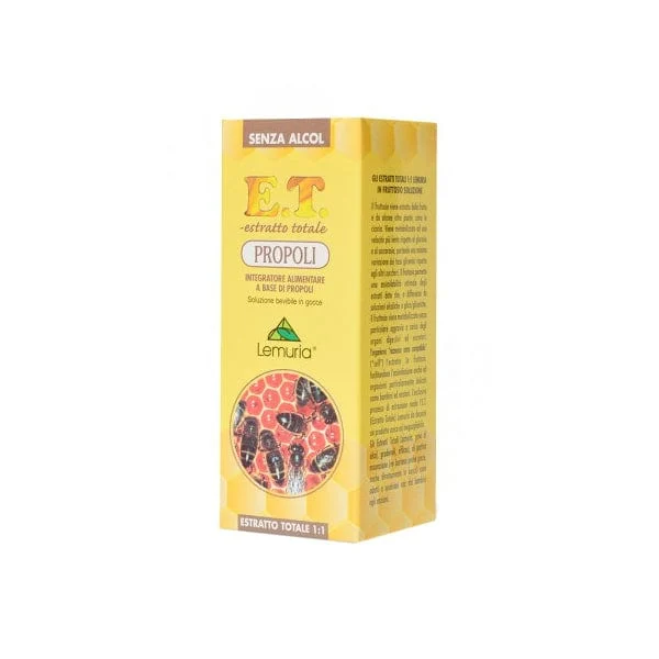 LEMURIA Estratto Totale Propoli Gocce Senza Alcol 30 ml