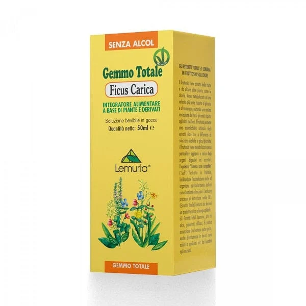 LEMURIA Estratto Totale Ficus Carica Gemme Gocce 50 ml