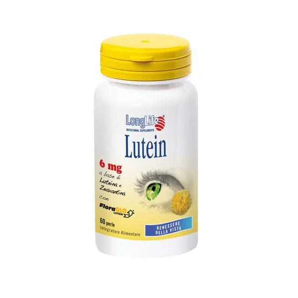 LONGLIFE Lutein Integratore Alimentare 6 mg 60 Perle