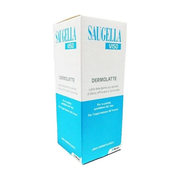 SAUGELLA Viso Dermolatte Latte Detergente 200 ml