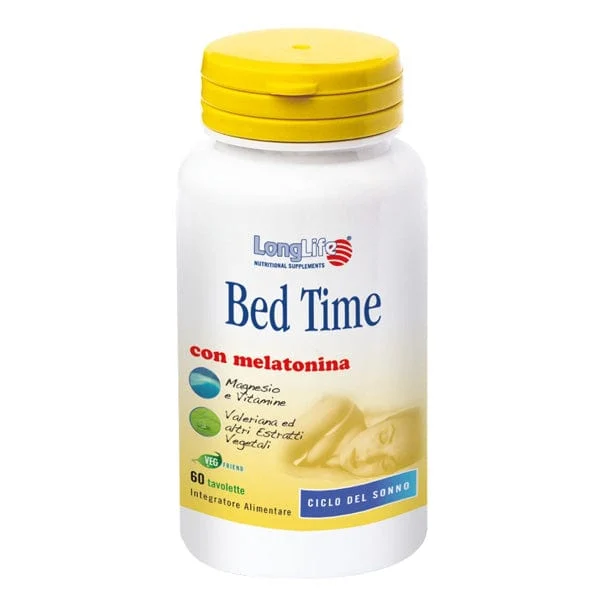 LONGLIFE Bed Time Integratore Alimentare 1 mg 60 Tavolette