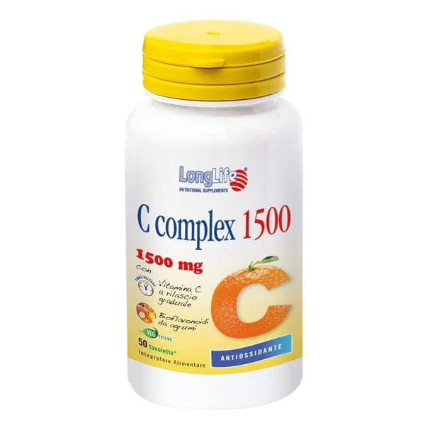 LONGLIFE C Complex 1500 Integratore Alimentare 50 Tavolette