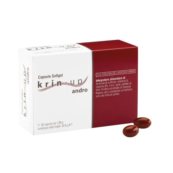 KRIN-UP Andro Integratore Alimentare 30 Capsule Soft-Gel
