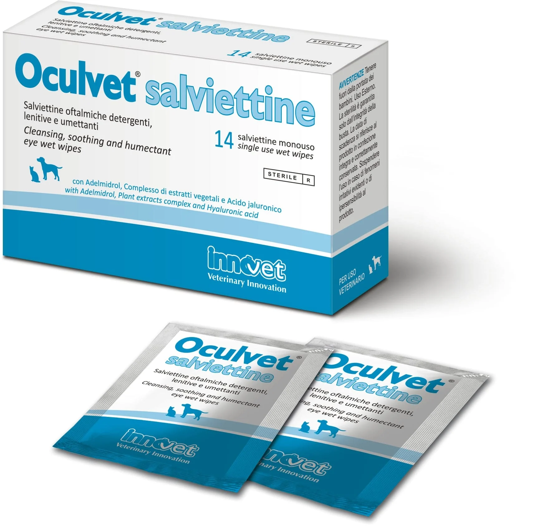 INNOVET Oculvet 14 Salviette Sterili