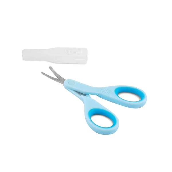 CHICCO Forbicine Punte Arrotondate Azzurre