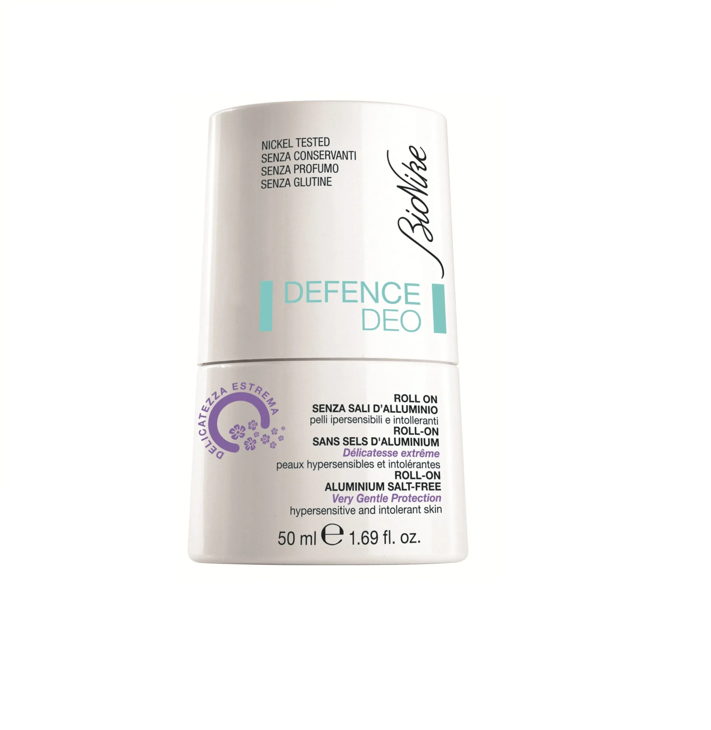 BIONIKE Defence Deo Ultra Care 48 h Roll On Senza Sali D'Alluminio 50 ml