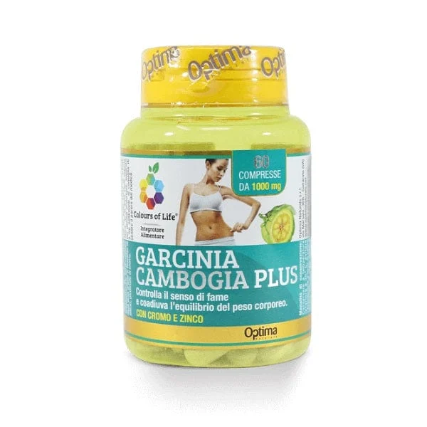 OPTIMA NATURALS Garcina Cambogia Plus 60 Compresse 1000 mg