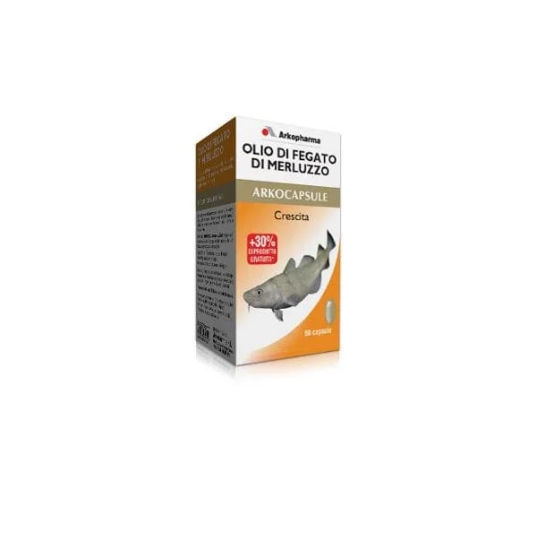 ARKOPHARMA Arkocapsule Olio Fegato di Merluzzo 60 Capsule