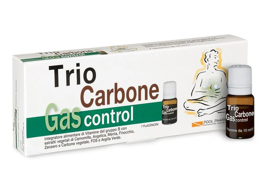 POOL PHARMA Trio Carbone Gas Control 7 Flaconi 10 ml