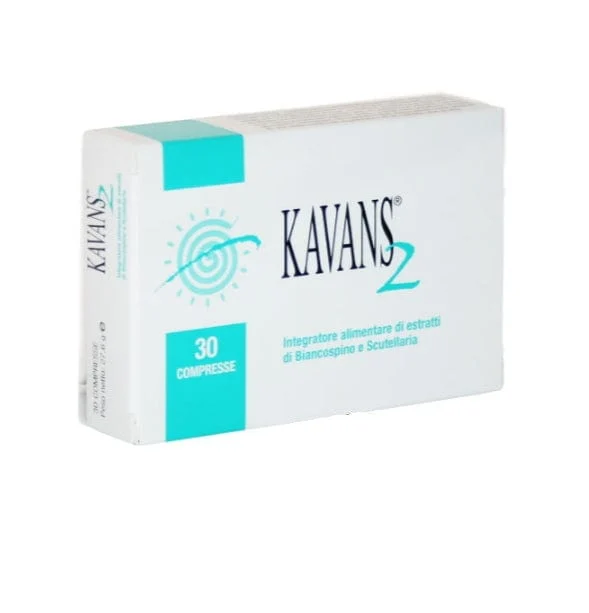 NATURAL BRADEL Kavans 2 Integratore Alimentare 30 Compresse