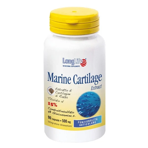 LONGLIFE Marine Cartilage Extract Integratore Alimentare 90 Capsule