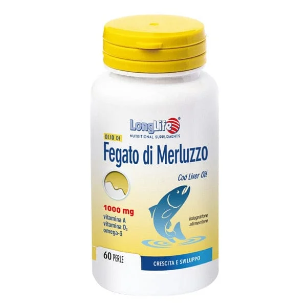 LONGLIFE Olio Di Fegato Di Merluzzo 1000 mg 60 Perle