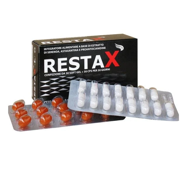 WIKENFARMA Restax 30 Capsule + 30 Capsule Softgel