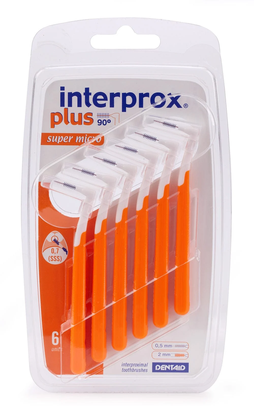 INTERPROX Plus Super Micro 6 Scovolini Arancione