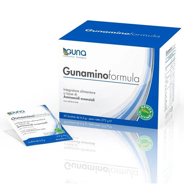 GUNA Gunamino Formula 42 Bustine Da 6,5 g Con Edulcorante