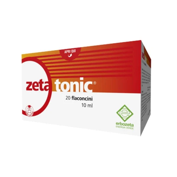 ZETATONIC Integratore Alimentare 20 Flaconcini Da 10 ml