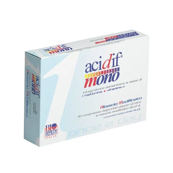 ACIDIF Mono Integratore 30 Cps