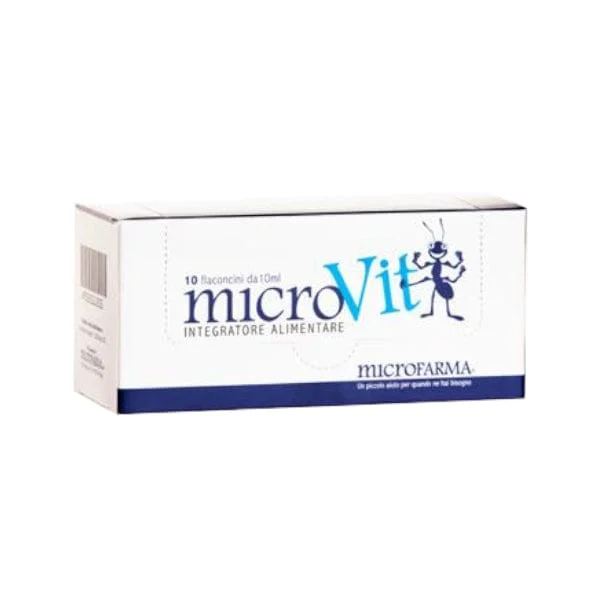 MICROFARMA Microvit 10 Flaconi Da 10 ml